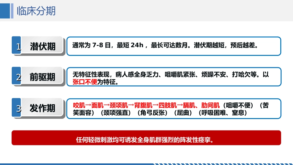 破伤风患者护理查房_第9页