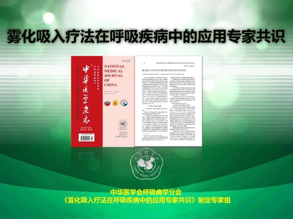 雾化吸入疗法在呼吸疾病中的应用专家共识 (2)_第2页