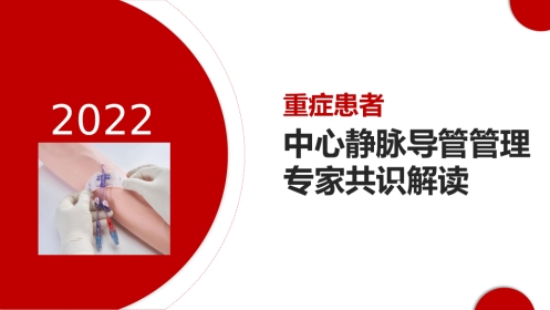 重症患者中心静脉导管管理中国专家共识(2022版)