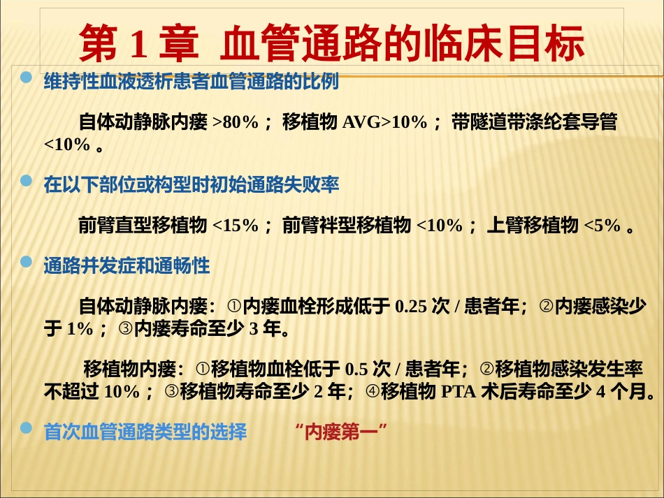 中国血液透析用血管通路专家共识_第4页