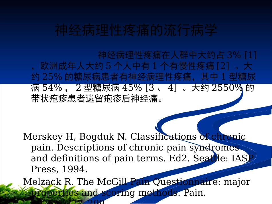 神经病理性疼痛专家共识解读ppt课件_第4页