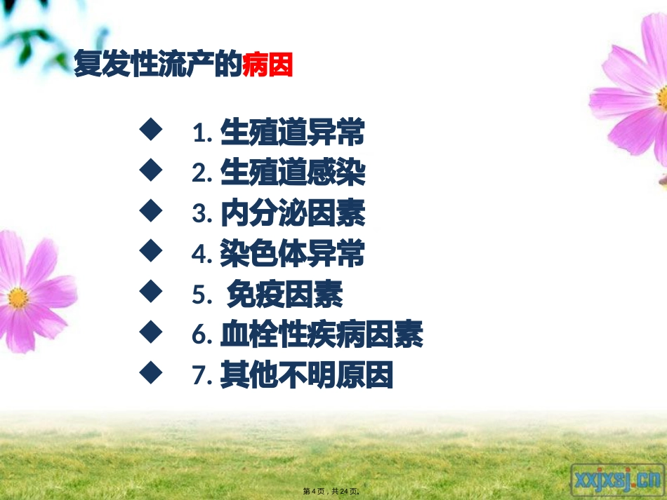 复发性流产的专家共识最新(详细分析“流产”共24张)_第4页