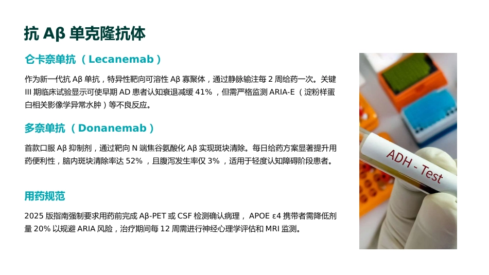 阿尔茨海默病疾病修饰治疗专家共识(2025版)解读PPT课件_第13页