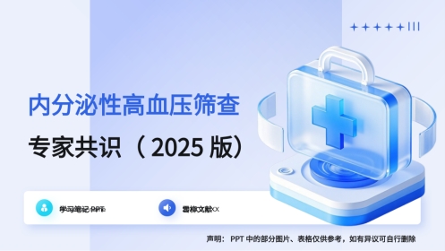 内分泌性高血压筛查专家共识(2025版)