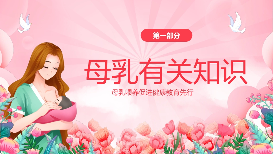 世界母乳喂养周健康宣传讲座PPT_第3页