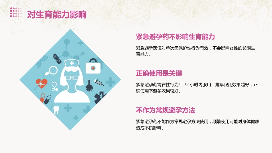 服用紧急避孕药的健康宣教PPT课件_第13页
