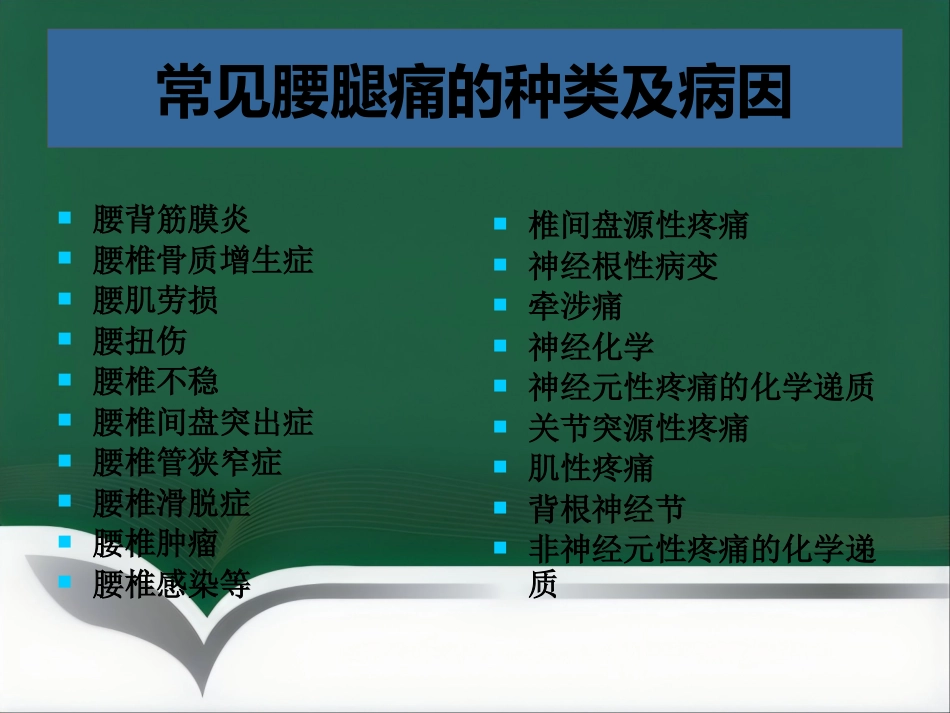 腰腿痛健康讲座_第3页