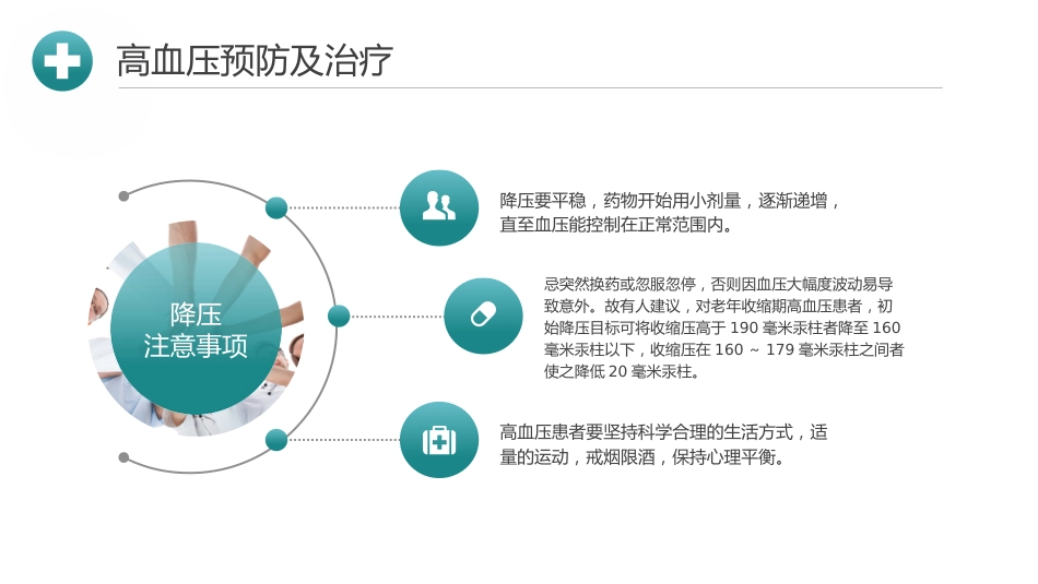 蓝色简约医疗健康讲座_第12页