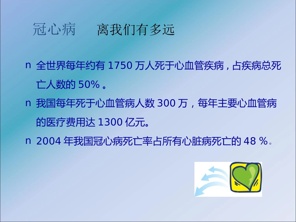 冠心病的中医预防_健康教育讲座ppt课件_第3页