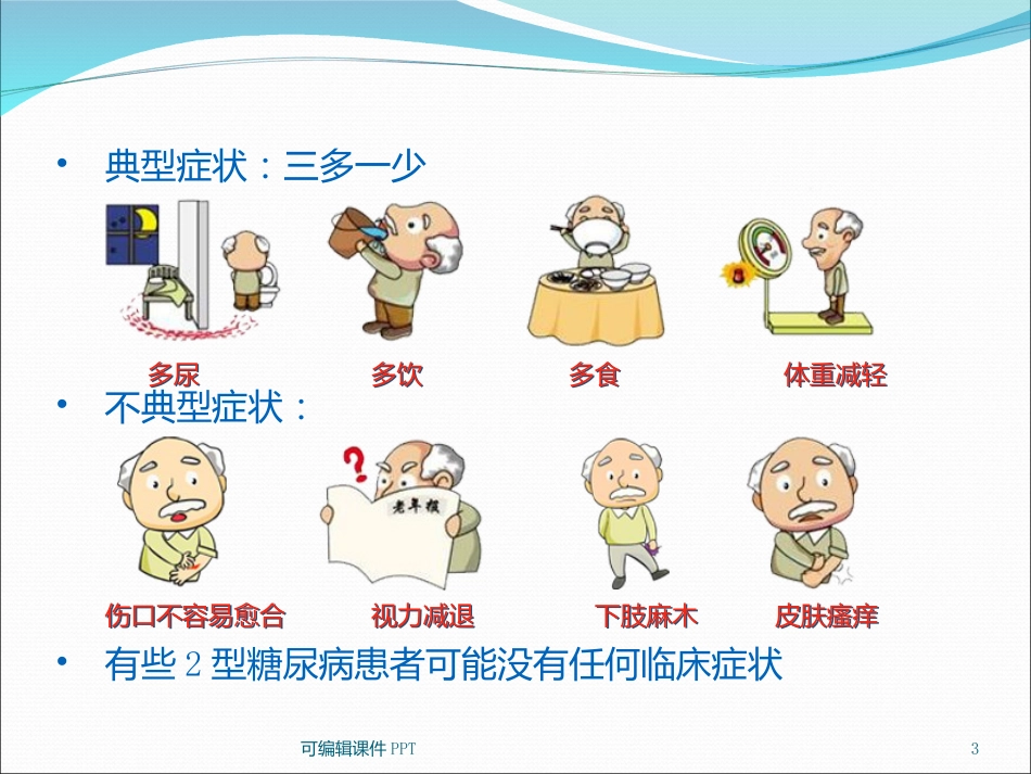 糖尿病健康知识宣教ppt课件_第3页