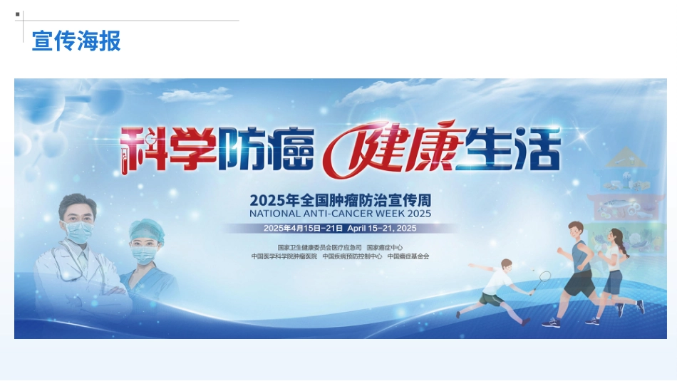 科学防癌-健康生活(202X全国肿瘤防治周宣传)_第2页