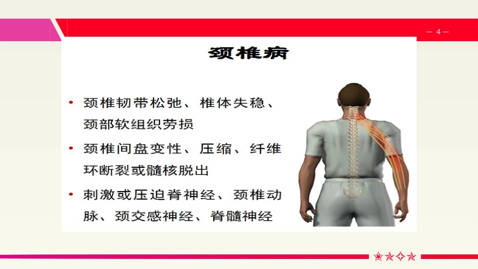 颈腰椎病健康讲座_第4页