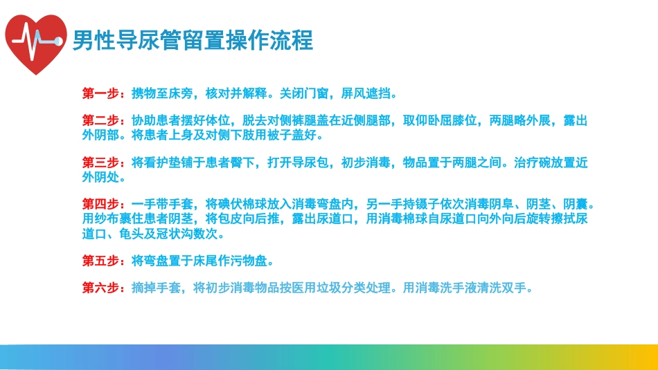 留置导尿技术操作流程及注意事项_第15页