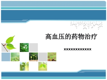 高血压药物规赔讲课