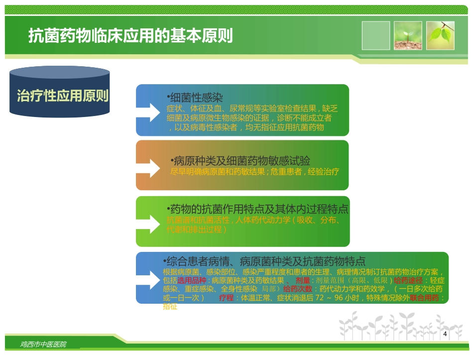 抗菌药物的临床合理应用_第4页