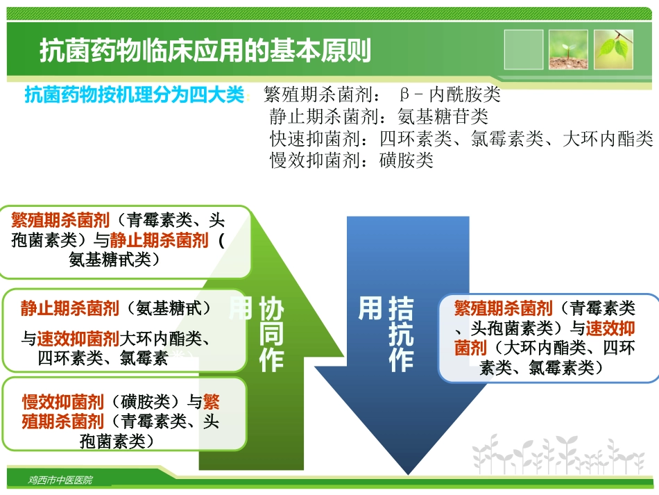 抗菌药物的临床合理应用_第6页