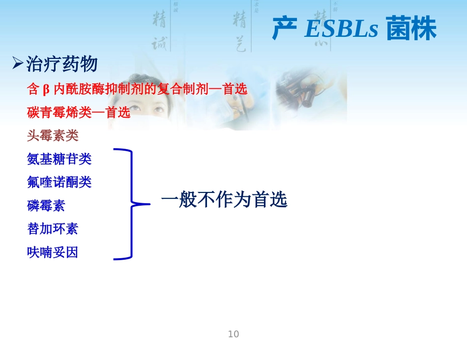 常见G菌及相关抗菌药物_第10页