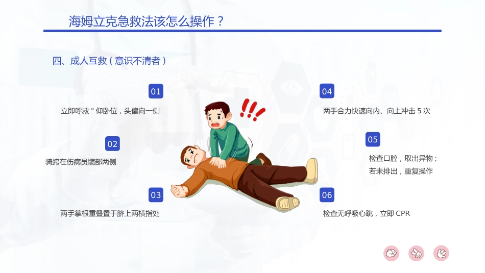 【医护教育】技能培训：海姆立克急救法培训_第15页