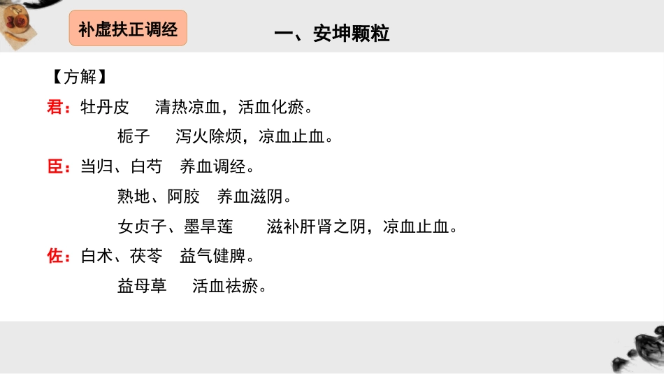 妇科常用中成药_第13页