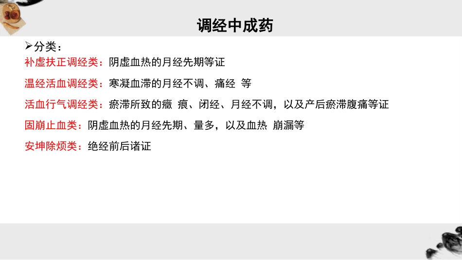 妇科常用中成药_第9页