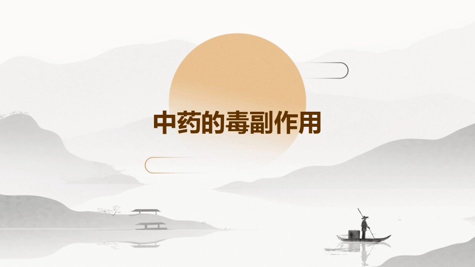 中药的毒副作用_第1页