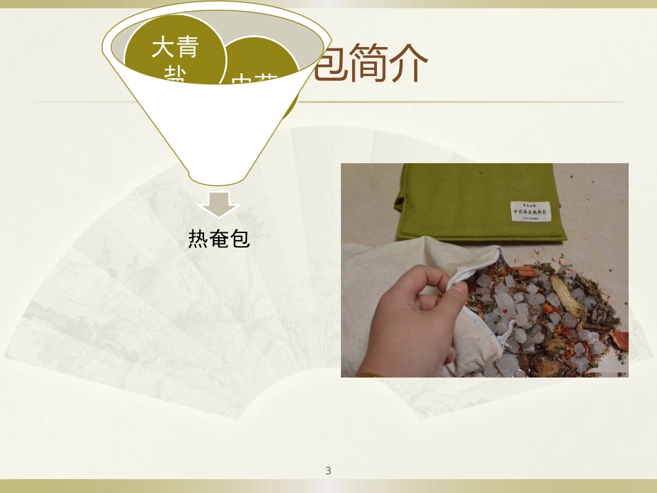 中医治疗：热奄包的临床应用_第3页