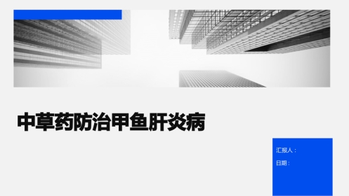 中草药防治甲鱼肝炎病