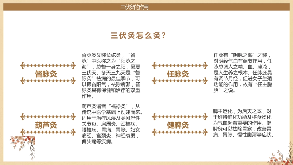 三伏灸养生-《中医疗法》专业图解风_第12页
