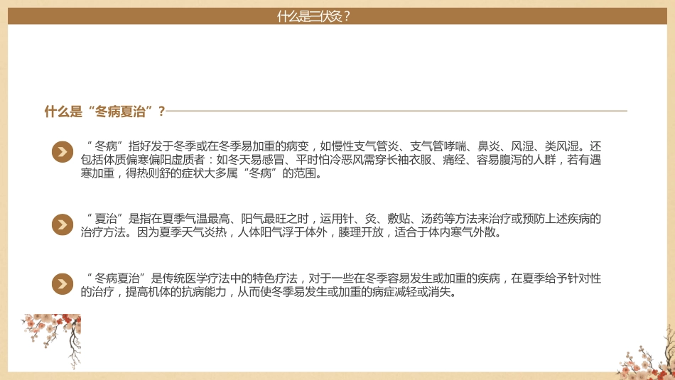 三伏灸养生-《中医疗法》专业图解风_第5页