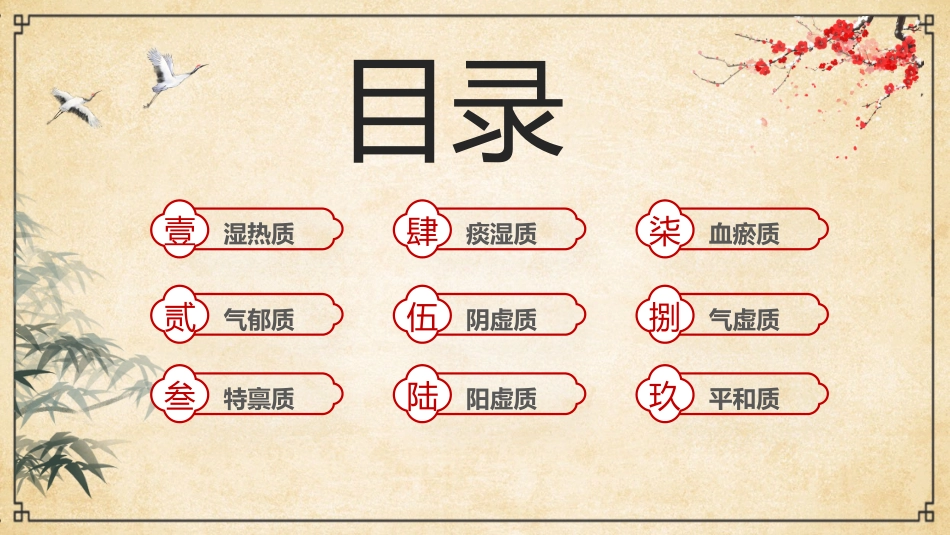 中医其他：中医九种体质2_第2页