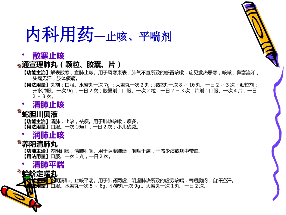 国家基本药物临床应用指南(中成药)_第15页