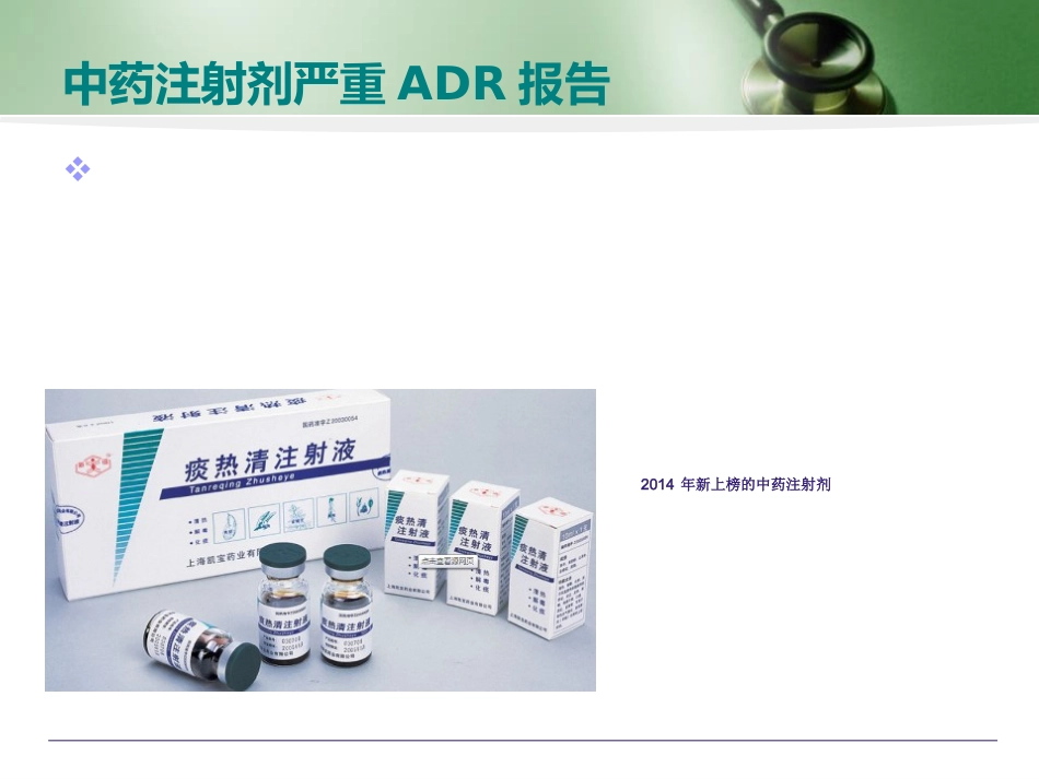 中药注射剂的用药安全培训讲座_第12页
