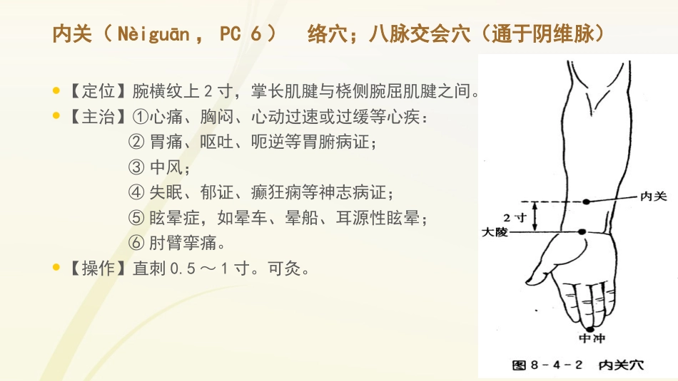 护士常用穴位系列之二_第10页