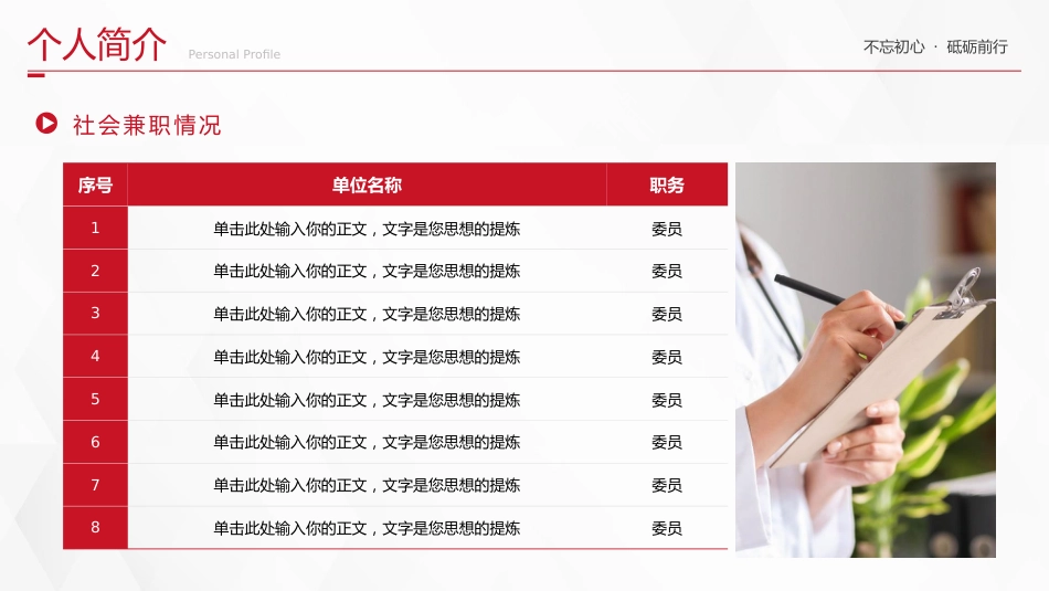 正高职称主任医师评审答辩PPT模板_第6页