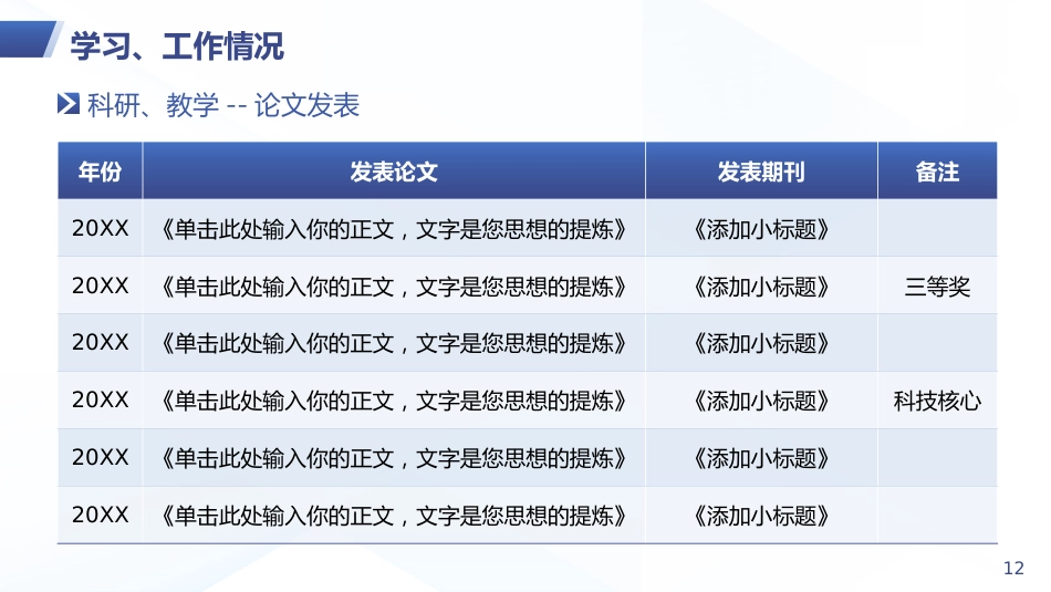 副主任护师职称晋升述职PPT模板_第12页