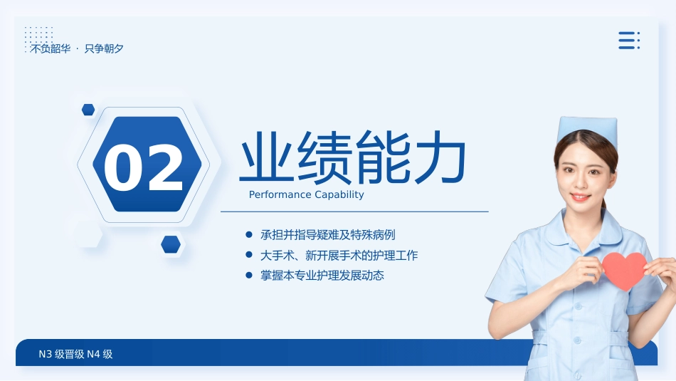 n3晋级n4护士职称评审述职答辩PPT模板_第8页