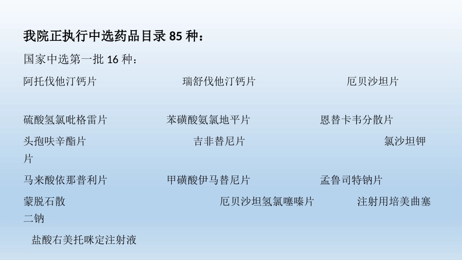 集中带量采购药品_第13页