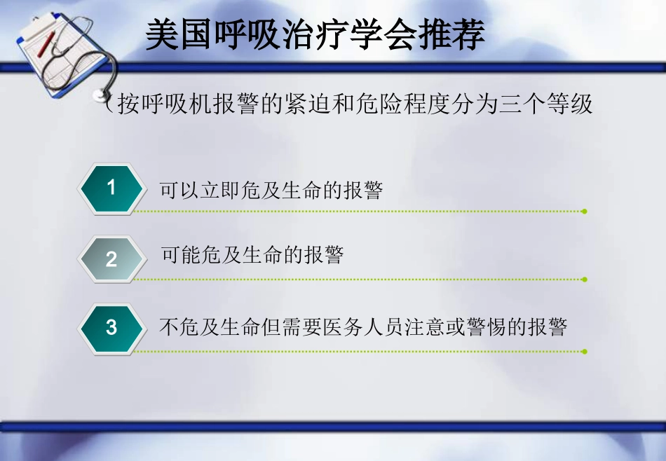 呼吸机常见报警原因及处理--ppt课件_第5页