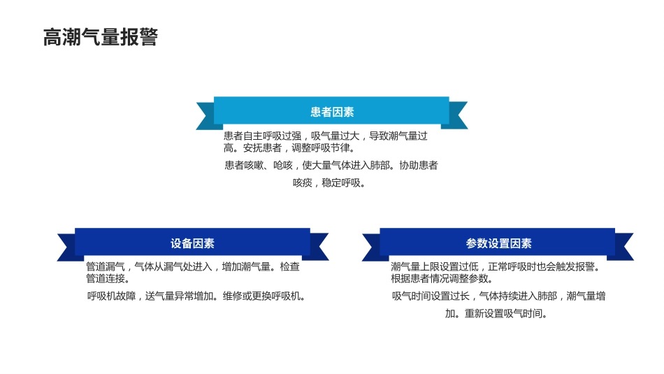呼吸机常见报警原因及处理PPT课件_第10页