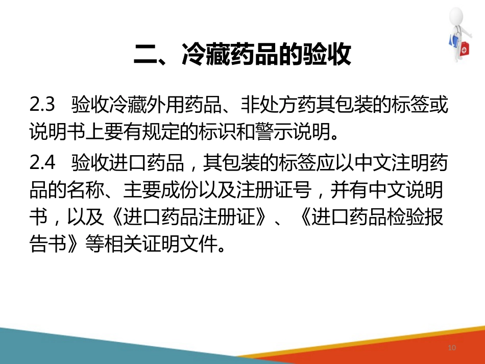 品采购、验收和养护—药品验收(药房工作培训课件)-1_第10页