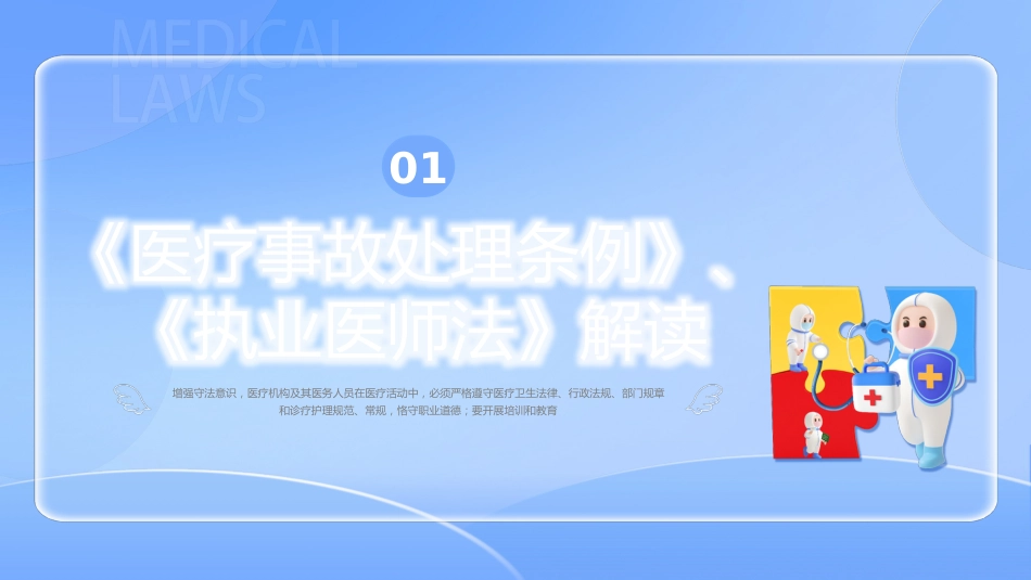 医疗法律法规知识培训课件_第3页