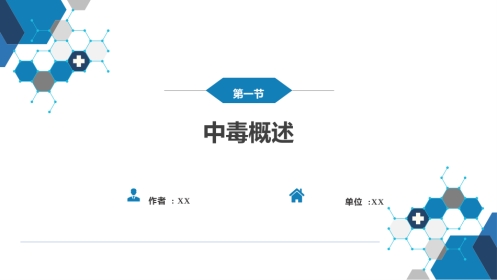 急诊重症科：中毒概述