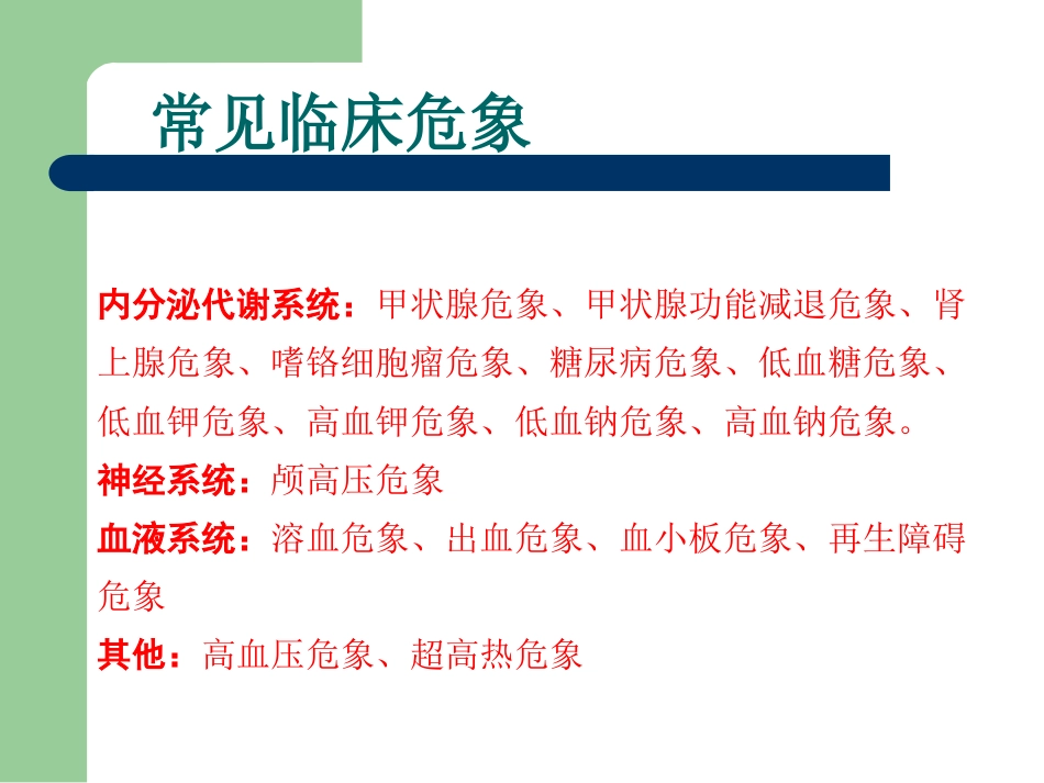 29.临床危象的诊断与救治_第3页