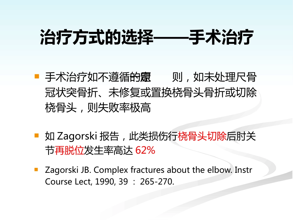 外科学：肘关节恐怖三联征的规范化外科治_第11页