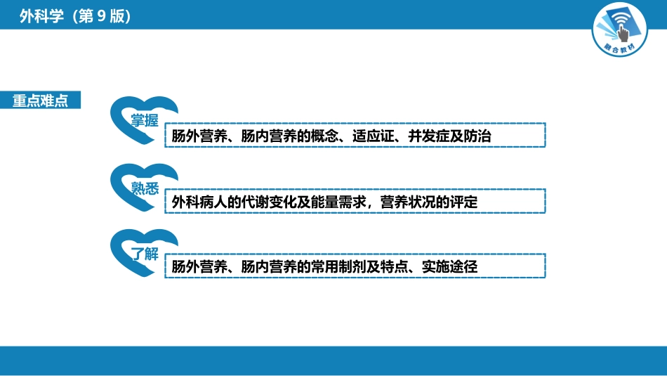 外科学：外科病人代谢及营养治疗_第3页