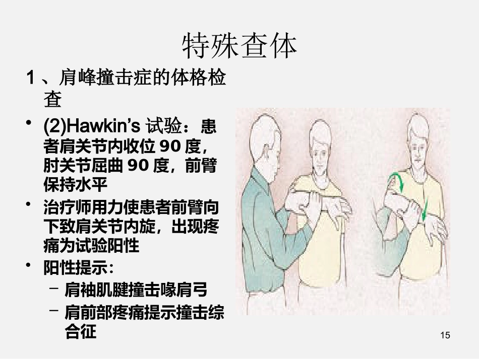 外科学：肩袖损伤诊断与治疗_第15页