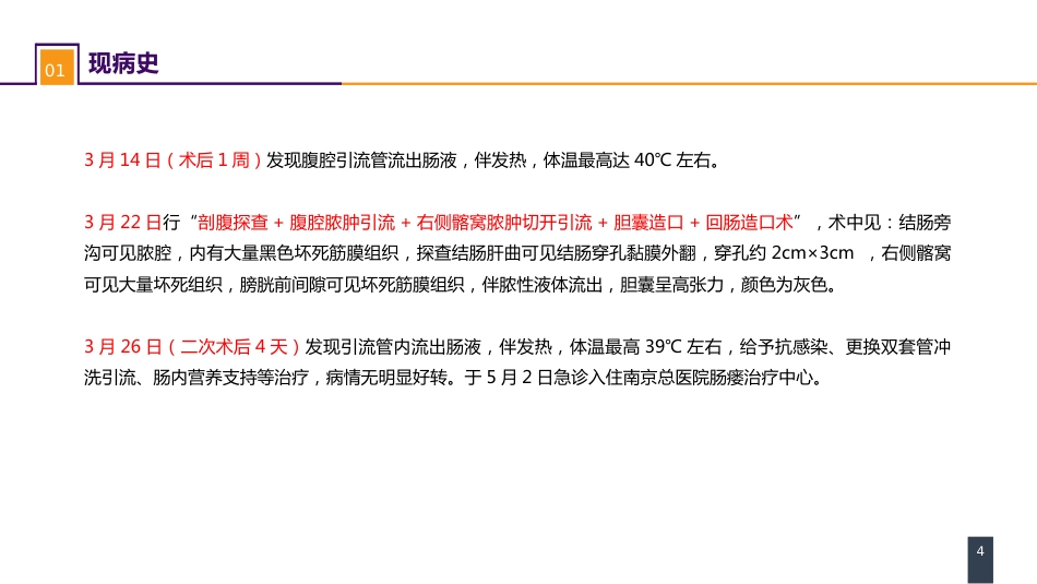 外科学：案例分析-肠瘘、腹腔感染合并脓毒症_第4页