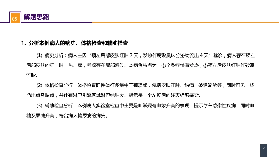 外科学：案例分析-痈_第7页