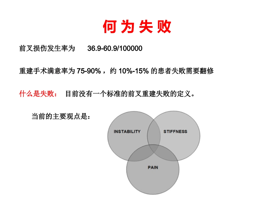 外科学：ACL重建失败原因分析_第2页
