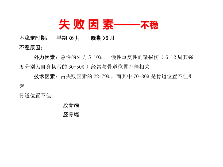 外科学：ACL重建失败原因分析_第4页